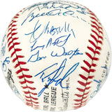1986 New York Mets Team Autographed Official NL Baseball With 29 Signatures Including Gary Carter PSA/DNA #W03524