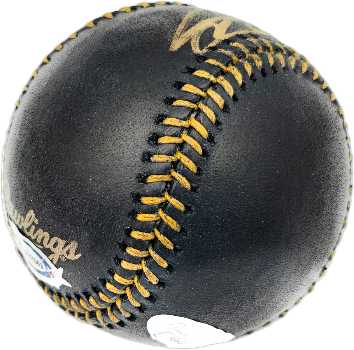 Vladimir Guerrero Jr. Autographed Official Black MLB Baseball Toronto Blue Jays JSA #SD83763