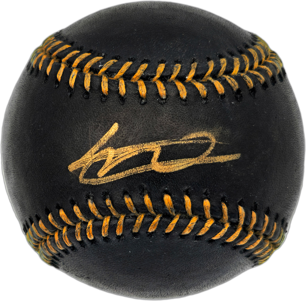 Vladimir Guerrero Jr. Autographed Official Black MLB Baseball Toronto Blue Jays JSA #SD83718