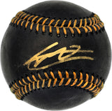 Vladimir Guerrero Jr. Autographed Official Black MLB Baseball Toronto Blue Jays JSA #SD83725
