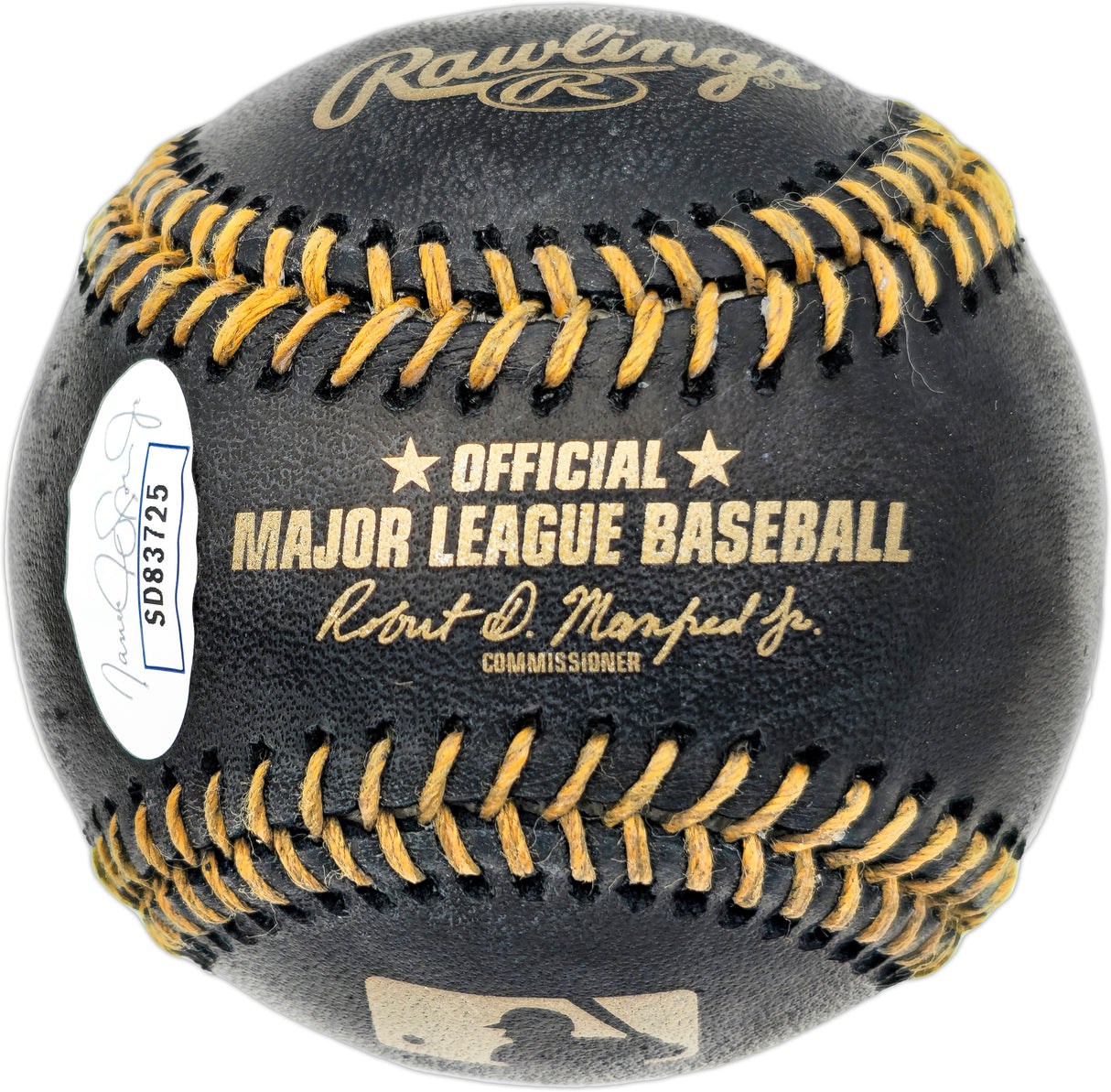 Vladimir Guerrero Jr. Autographed Official Black MLB Baseball Toronto Blue Jays JSA #SD83725