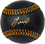 Jose Altuve Autographed Official Black MLB Baseball Houston Astros JSA #WIT570105
