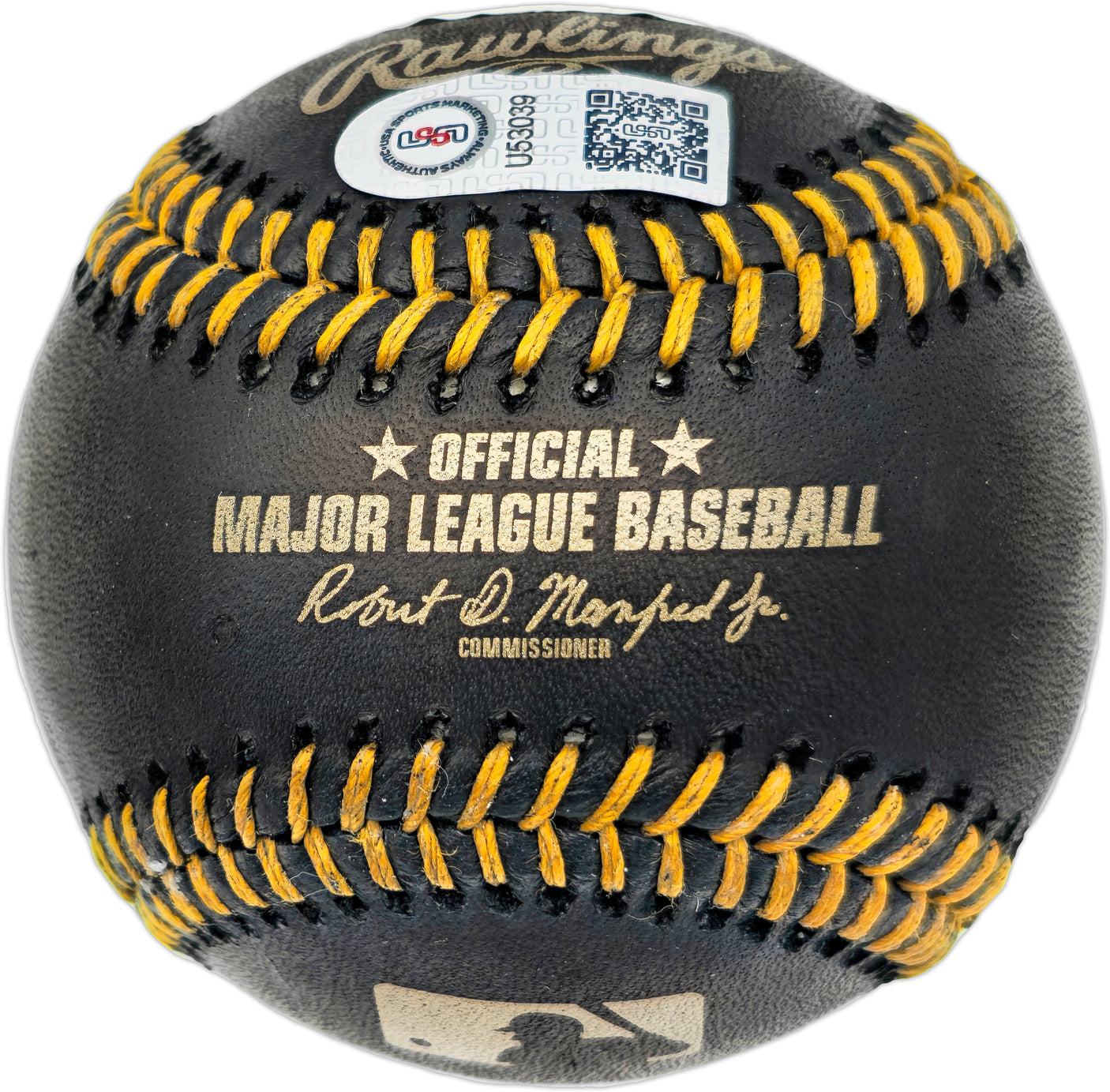 Jose Altuve Autographed Official Black MLB Baseball Houston Astros JSA #WIT570105