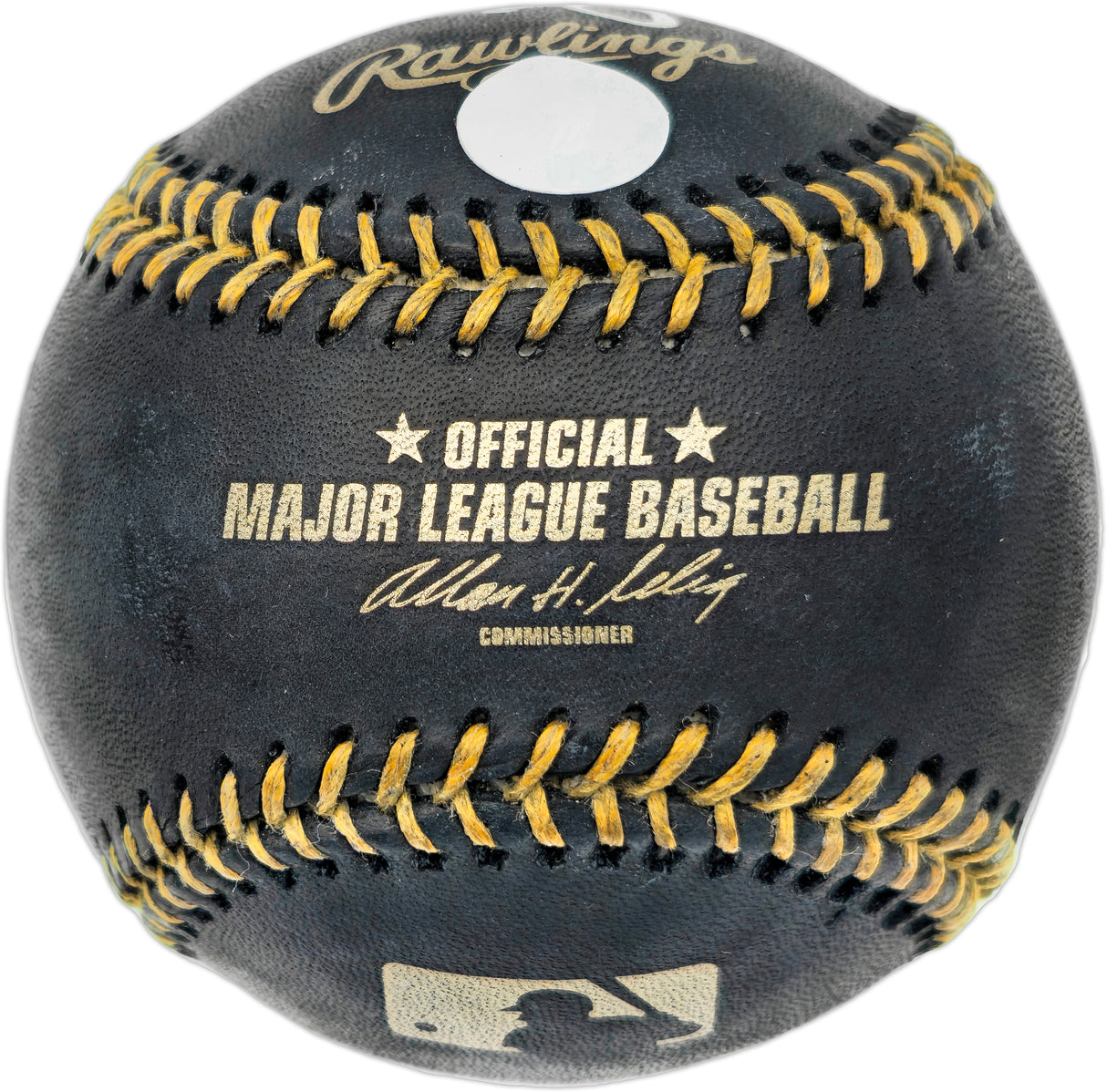 Ichiro Suzuki Autographed Official Black MLB Baseball Seattle Mariners "01 ROY/MVP" IS Holo SKU #237476