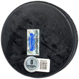 Phil Verchota Autographed 1980 Miracle on Ice Logo Hockey Puck Team USA #3/50 Beckett BAS QR #BN93407
