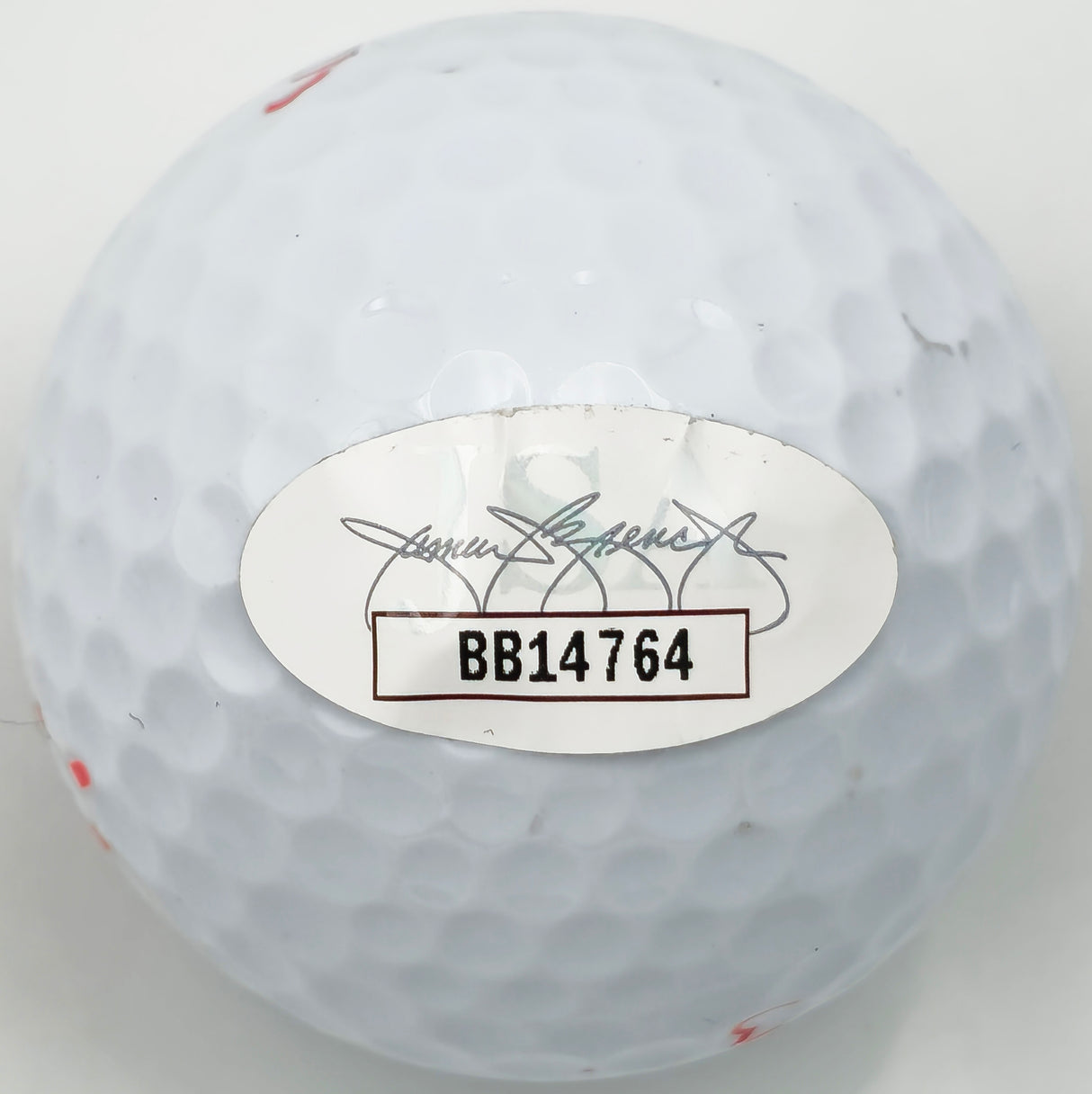 Jack Nicklaus Autographed Titleist Golf Ball JSA #BB14764