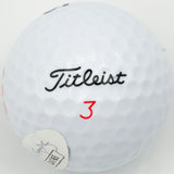Jack Nicklaus Autographed Titleist Golf Ball JSA #BB14765