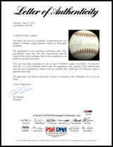 Stanley Coveleski Autographed Official MacPhail AL Baseball Cleveland Indians PSA/DNA #P01248