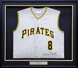 Pittsburgh Pirates Willie Stargell Autographed Framed Grey Authentic Mitchell & Ness Jersey JSA #XX71928