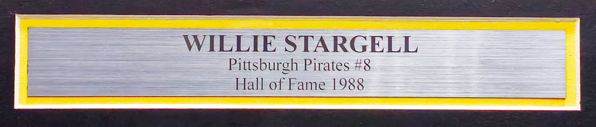 Pittsburgh Pirates Willie Stargell Autographed Framed Grey Authentic Mitchell & Ness Jersey JSA #XX71928