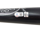 David Ortiz Autographed Black Louisville Slugger Player Model C243 Baseball Bat Boston Red Sox Beckett BAS Witness Stock #222785