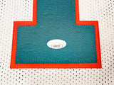 Miami Dolphins Jaylen Waddle Autographed White Jersey JSA Stock #222823