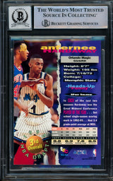 Anfernee Hardaway Autographed 1993-94 Stadium Club Rookie Card #308 Orlando Magic Auto Grade Gem Mint 10 Beckett BAS Stock #211050