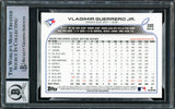 Vladimir Guerrero Jr. Autographed 2022 Topps Card #300 Toronto Blue Jays Auto Grade Gem Mint 10 Beckett BAS Stock #222875