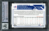 Vladimir Guerrero Jr. Autographed 2023 Topps Card #300 Toronto Blue Jays Auto Grade Gem Mint 10 Beckett BAS Stock #222880