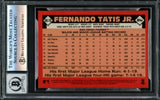 Fernando Tatis Jr. Autographed 2021 Topps 35th Anniversary Card #86B-100 San Diego Padres Auto Grade Gem Mint 10 Beckett BAS #16173105
