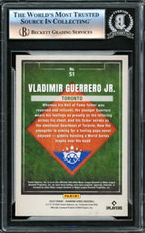 Vladimir Guerrero Jr. Autographed 2022 Diamond Kings Card #51 Toronto Blue Jays Beckett BAS #16340627
