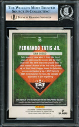 Fernando Tatis Jr. Autographed 2022 Diamond Kings Card #55 San Diego Padres Beckett BAS #16341011