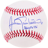 Johan Santana Autographed Official MLB Baseball Minnesota Twins "AL CY 04, 06" Beckett BAS Witness Stock #210998