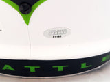 Uchenna Nwosu Autographed Seattle Seahawks Lunar Eclipse White Full Size Replica Speed Helmet MCS Holo Stock #211033