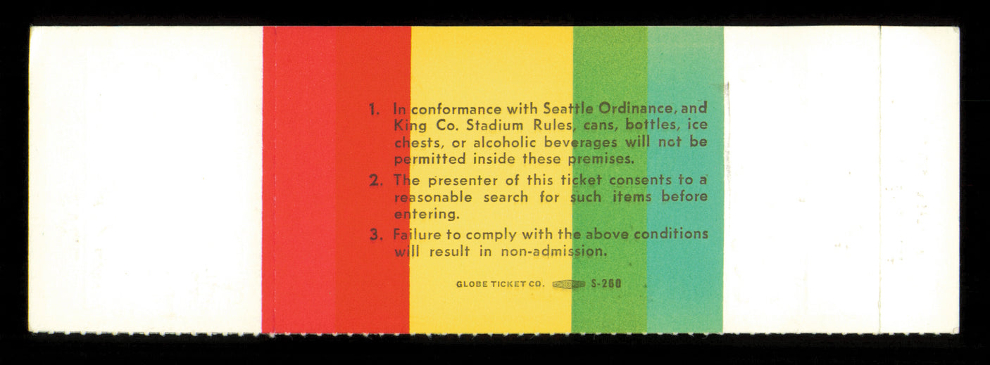 1984 NCAA Basketball Tournament Semi Finals Unsigned Full Ticket Georgetown SKU #222601