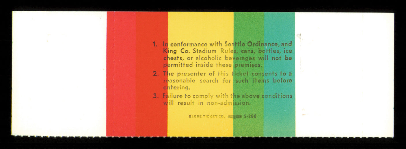1984 NCAA Basketball Tournament Semi Finals Unsigned Full Ticket Georgetown SKU #222602