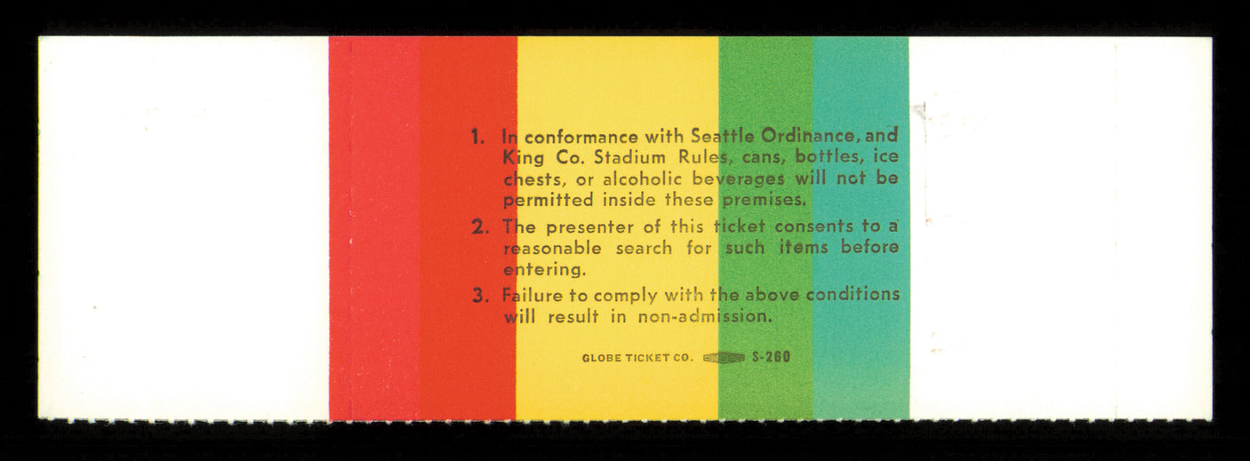 1984 NCAA Basketball Tournament Semi Finals Unsigned Full Ticket Georgetown SKU #222603