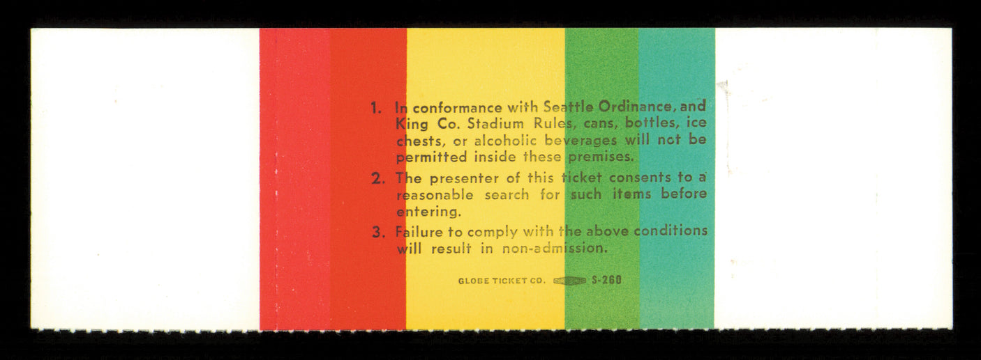 1984 NCAA Basketball Tournament Semi Finals Unsigned Full Ticket Georgetown SKU #222604