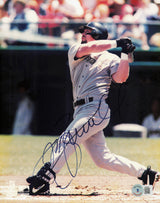 Jeff Bagwell Autographed 8x10 Photo Houston Astros Beckett BAS QR #BK08981