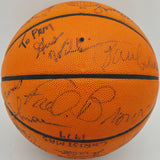 1979-80 Seattle Supersonics Team Autographed Official Wilson NBA Game Ball Basketball With 13 Signatures Including Lenny Wilkens & Fred Brown Beckett BAS #AD43574