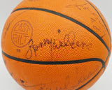 1979-80 Seattle Supersonics Team Autographed Official Wilson NBA Game Ball Basketball With 13 Signatures Including Lenny Wilkens & Fred Brown Beckett BAS #AD43574