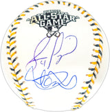 Ichiro Suzuki & Jose Lopez Autographed Official 2006 All Star Game Logo Game Baseball Seattle Mariners IS Holo & Beckett BAS Witness QR Stock #238612