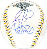 Ichiro Suzuki & Jose Lopez Autographed Official 2006 All Star Game Logo Game Baseball Seattle Mariners IS Holo & Beckett BAS Witness QR Stock #238612