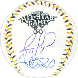 Ichiro Suzuki & Jose Lopez Autographed Official 2006 All Star Game Logo Game Baseball Seattle Mariners IS Holo & Beckett BAS Witness QR Stock #238612