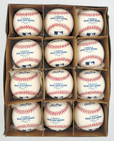 Jeremy Reed Autographed Official MLB Baseball Seattle Mariners 12 Count Lot MCS Holo Stock #238531