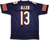 Chicago Bears Keenan Allen Autographed Blue Jersey Beckett BAS Witness Stock #238360