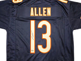 Chicago Bears Keenan Allen Autographed Blue Jersey Beckett BAS Witness Stock #238360