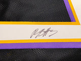 Baltimore Ravens Rashod Bateman Autographed Black Jersey Beckett BAS Witness Stock #238349