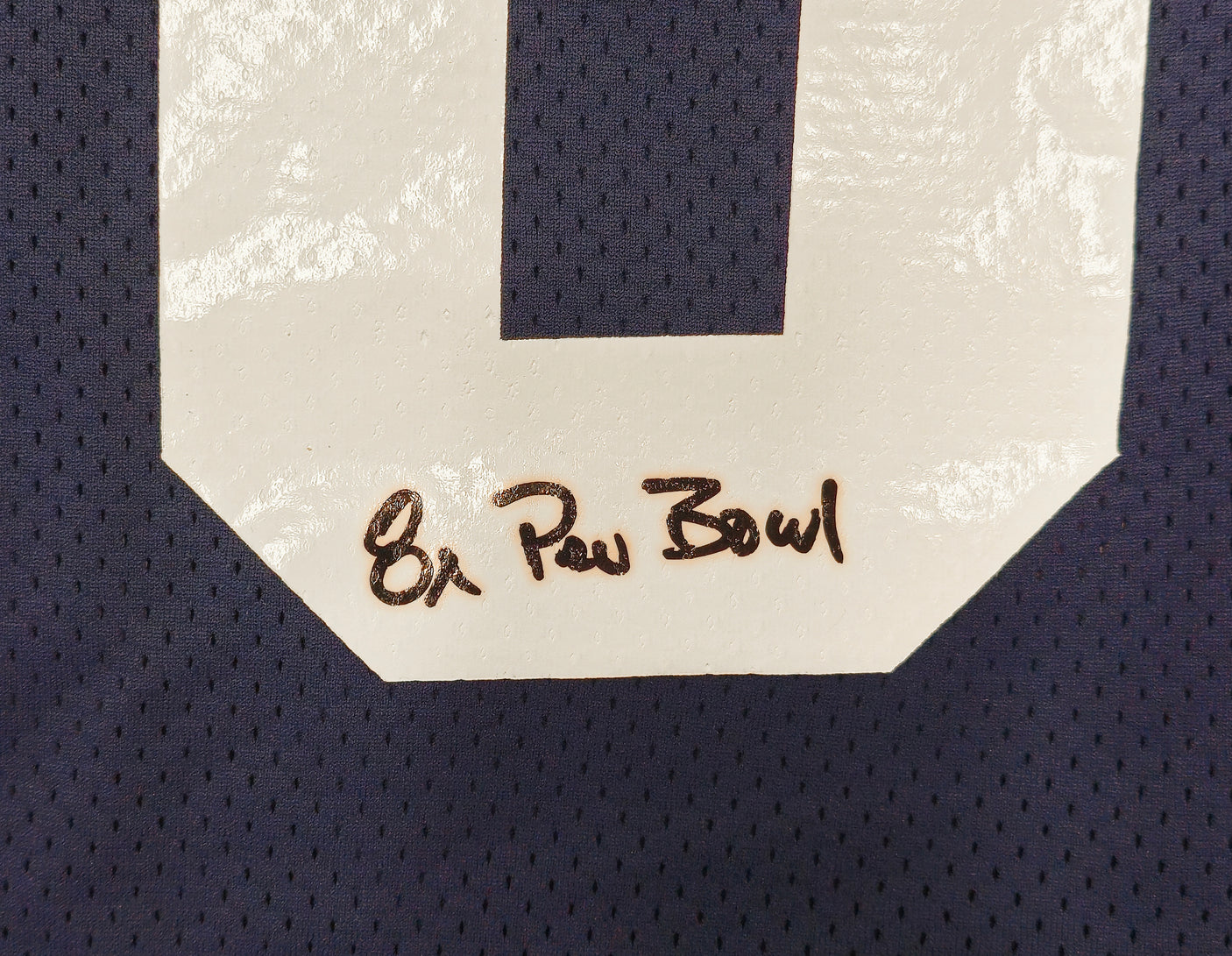 San Francisco 49ers Joe Montana Autographed Blue Wilson Pro Bowl Jersey Size 46 "8X Pro Bowl" Beckett BAS QR Stock #238331