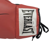 Sugar Ray Leonard & Thomas "Hitman" Hearns Autographed Red Everlast Boxing Glove LH JSA Stock #238354