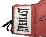 Sugar Ray Leonard & Thomas "Hitman" Hearns Autographed Red Everlast Boxing Glove RH JSA Stock #238355