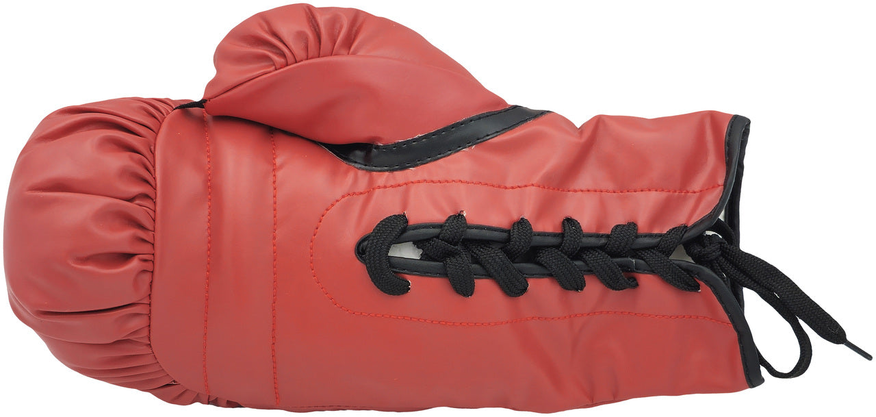 Sugar Ray Leonard & Thomas "Hitman" Hearns Autographed Red Everlast Boxing Glove RH JSA Stock #238355