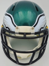 Jalen Carter Autographed Philadelphia Eagles Green Speed Mini Helmet Beckett BAS Witness Stock #238567