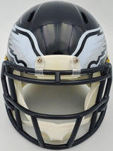Jalen Carter Autographed Philadelphia Eagles 2022 Alternate Black Speed Mini Helmet Beckett BAS Witness Stock #238569