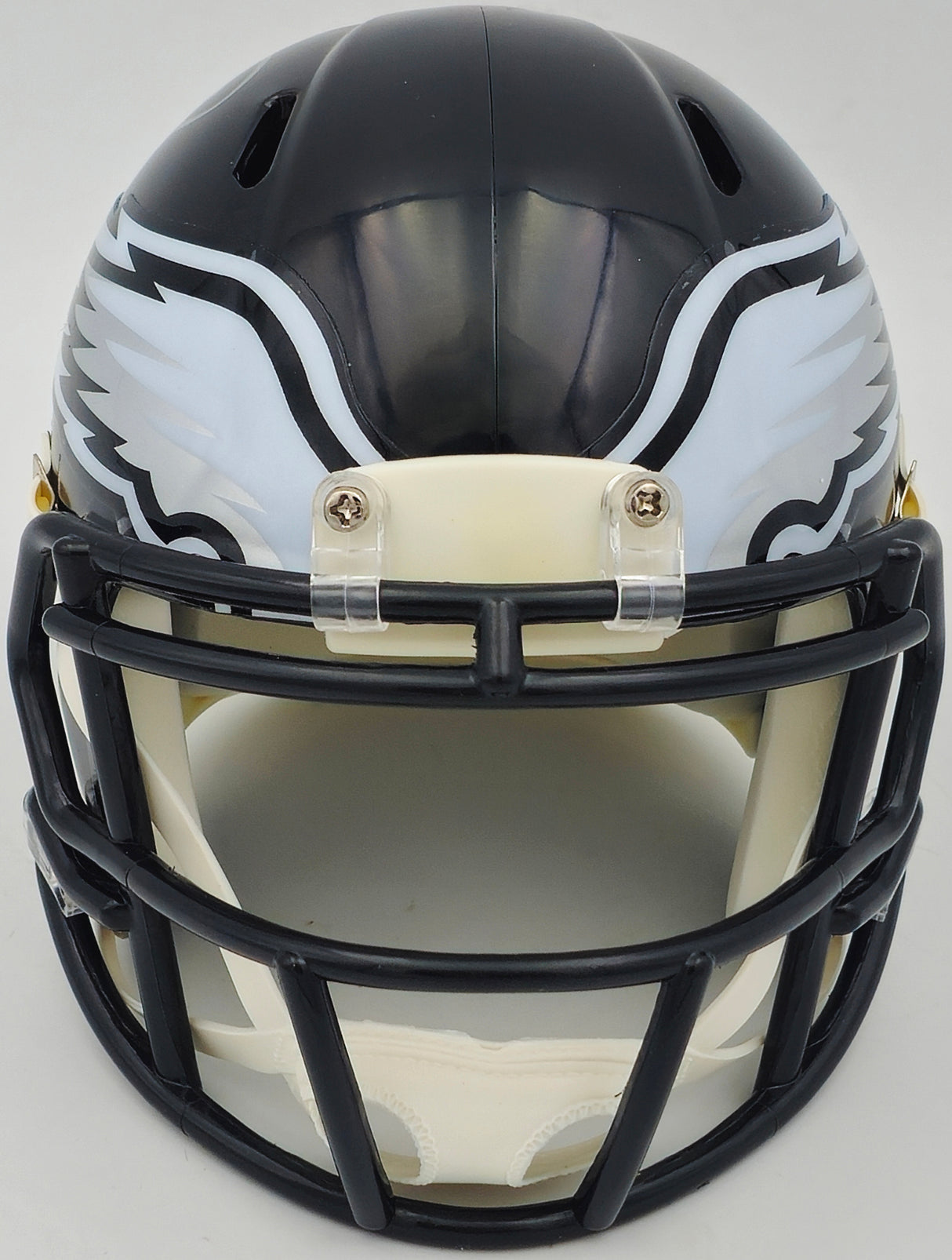 Darius Slay Jr. Autographed Philadelphia Eagles 2022 Alternate Black Speed Mini Helmet Beckett BAS Witness Stock #238576