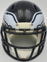 Darius Slay Jr. Autographed Philadelphia Eagles 2022 Alternate Black Speed Mini Helmet Beckett BAS Witness Stock #238576