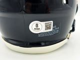 Darius Slay Jr. Autographed Philadelphia Eagles 2022 Alternate Black Speed Mini Helmet Beckett BAS Witness Stock #238576