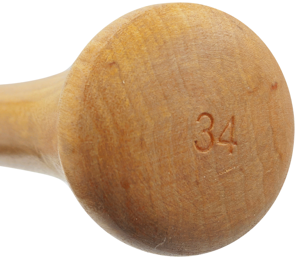 Jay Buhner Autographed Blonde Louisville Slugger Pro Stock Baseball Bat Seattle Mariners "Keep Swingin" Beckett BAS Witness Stock #238592