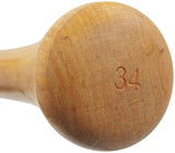 Jay Buhner Autographed Blonde Louisville Slugger Pro Stock Baseball Bat Seattle Mariners "Keep Swingin" Beckett BAS Witness Stock #238592