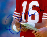 Joe Montana Autographed 16x20 Photo San Francisco 49ers Beckett BAS QR Stock #238338